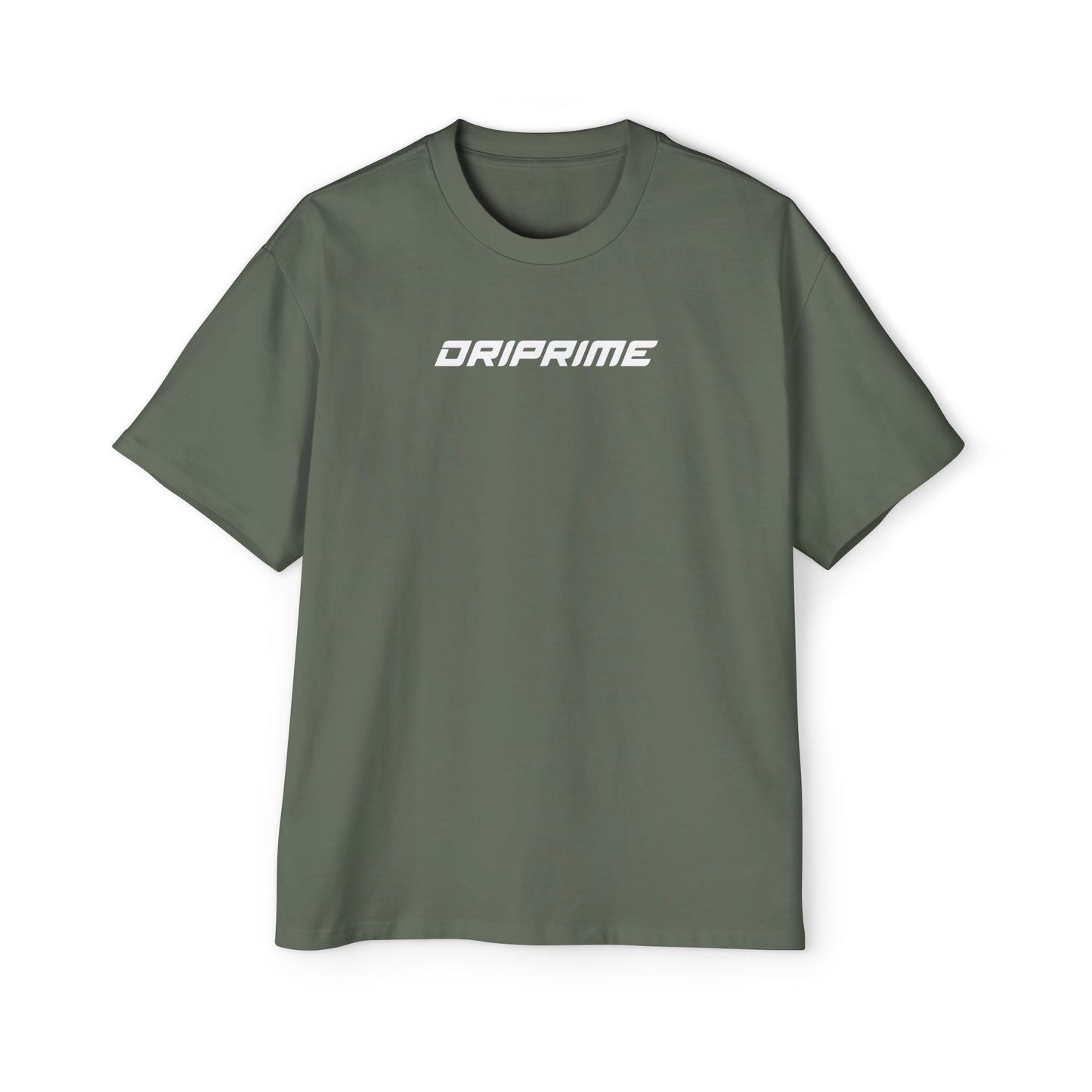 Driprime Streetwear Slant Logo TM. Oversized T-Shirt (Men's)