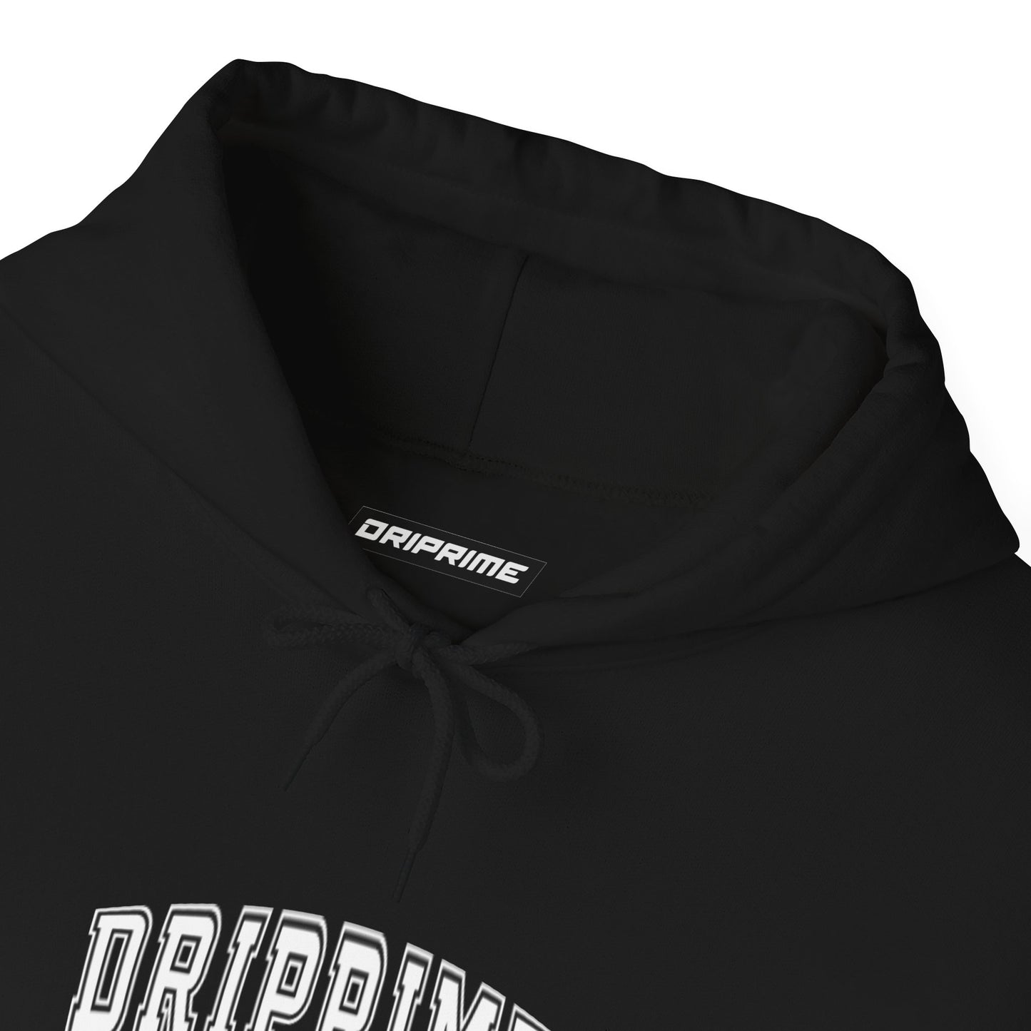 Driprime Streetwear Curve Logo Hoodie (Men's)