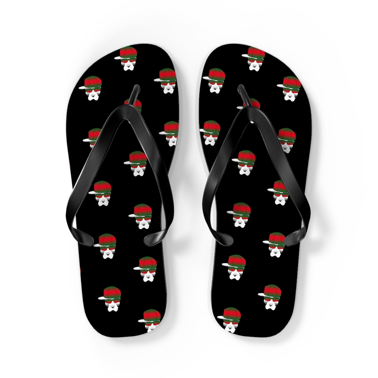 Driprime Streetwear Character Flip Flops (Men's)