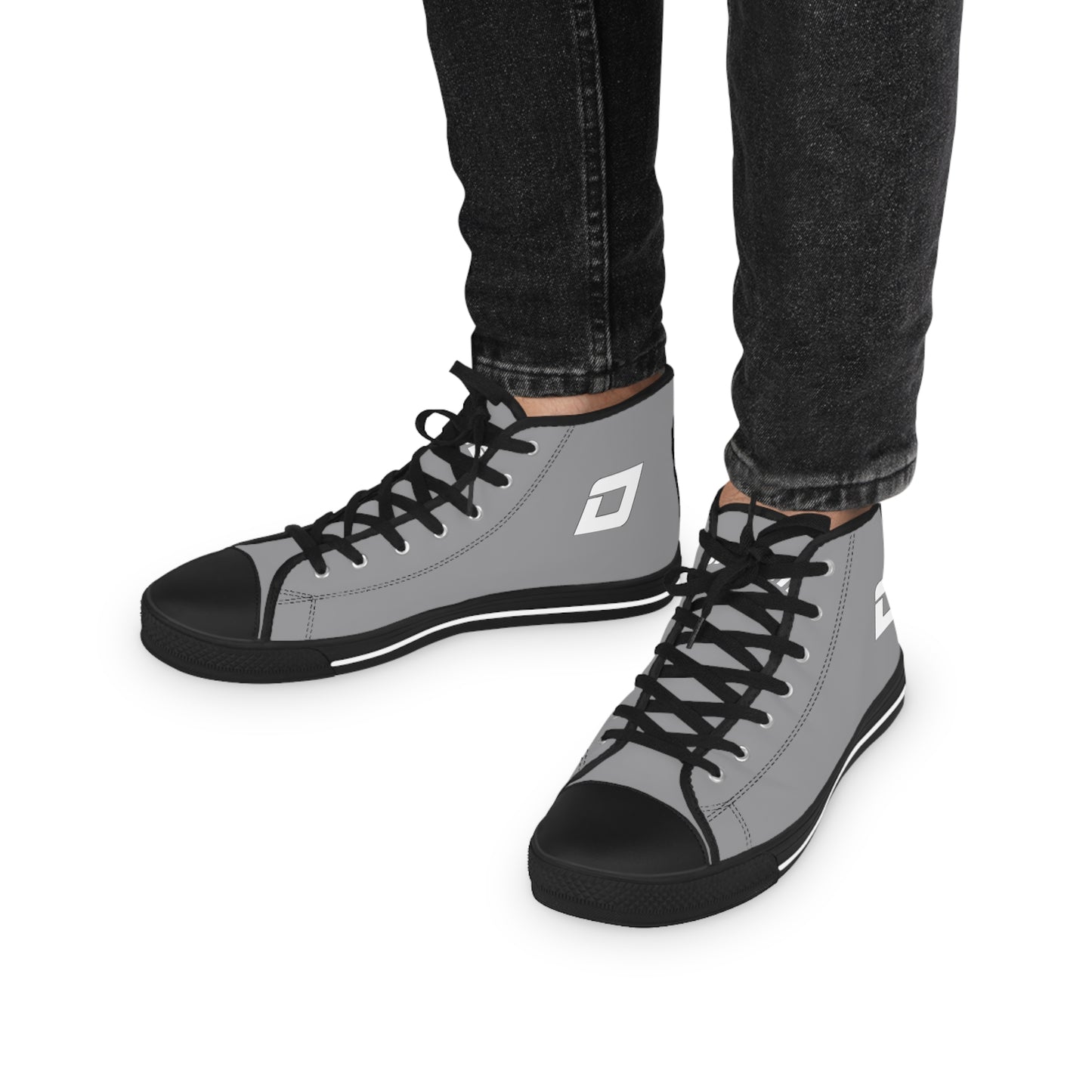 Driprime Streetwear D Slant Reverse Logo TM. High Tops (Men's)