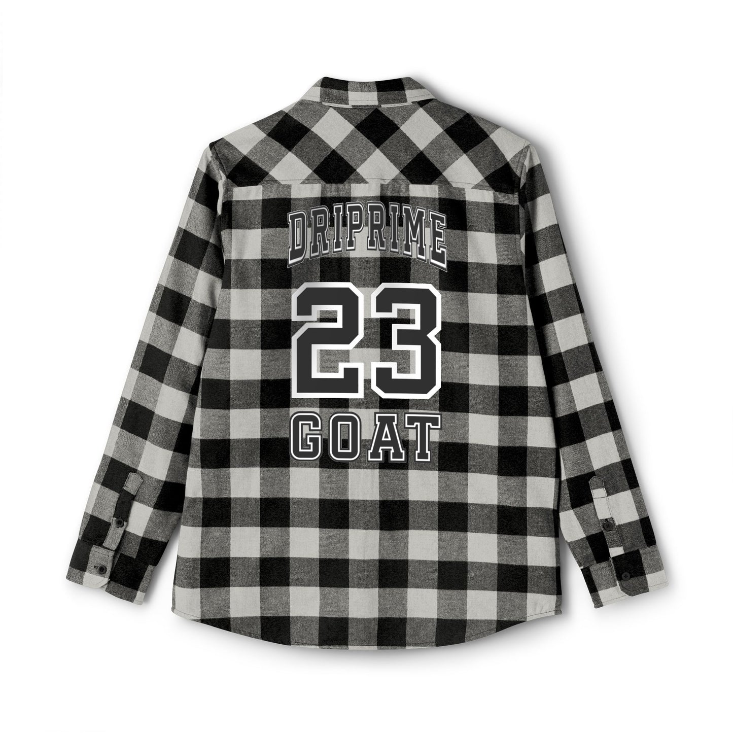 Driprime Streetwear Flannel Shirt 23 Goat (Men's)