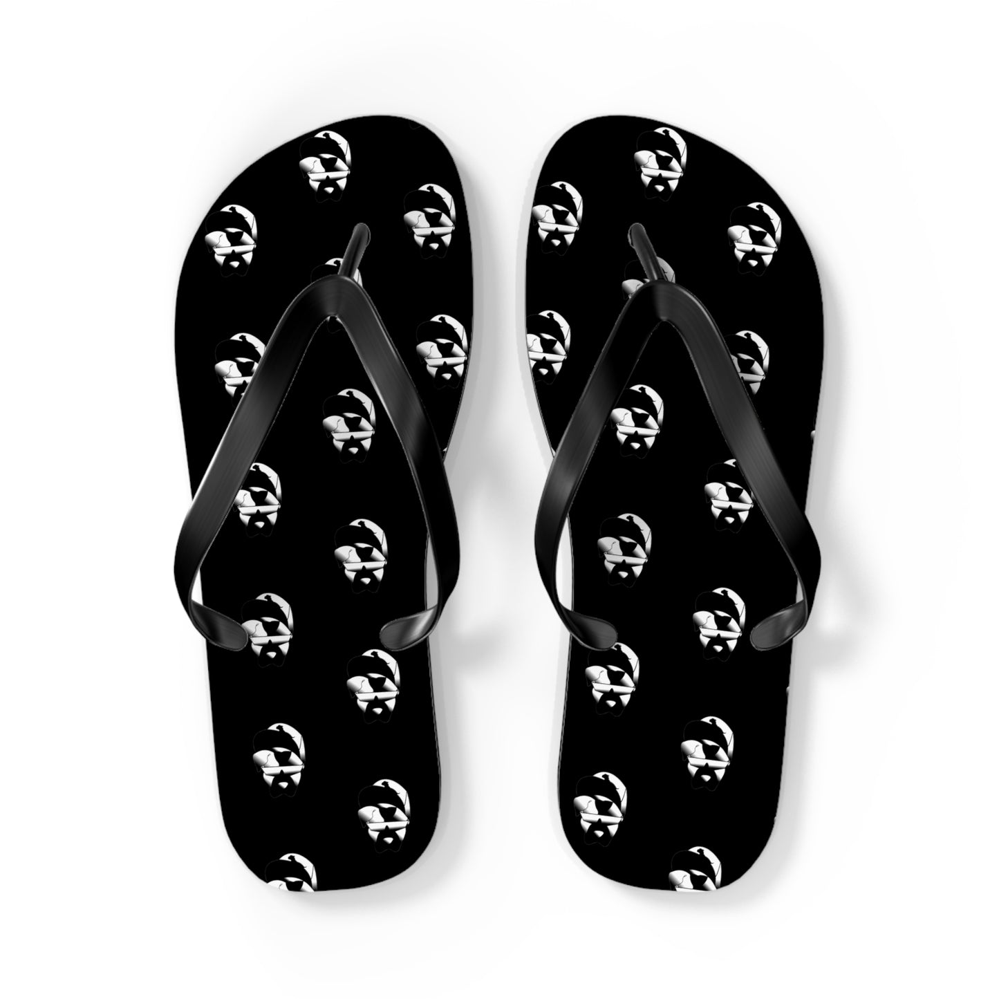 Driprime Streetwear Character Flip Flops (Men's)