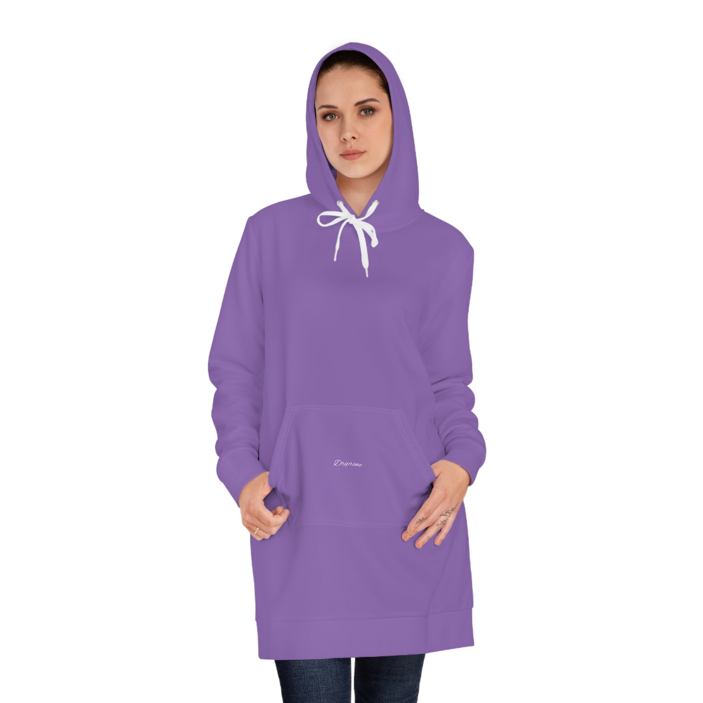 Driprime Streetwear Double D TM. Hoodie Dress (Women's)