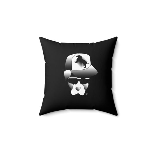 Driprime Streetwear Character DripDecor TM. Polyester Square Pillow