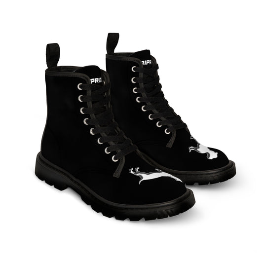 Driprime Streetwear Iconic Double Dog TM. Canvas Boots