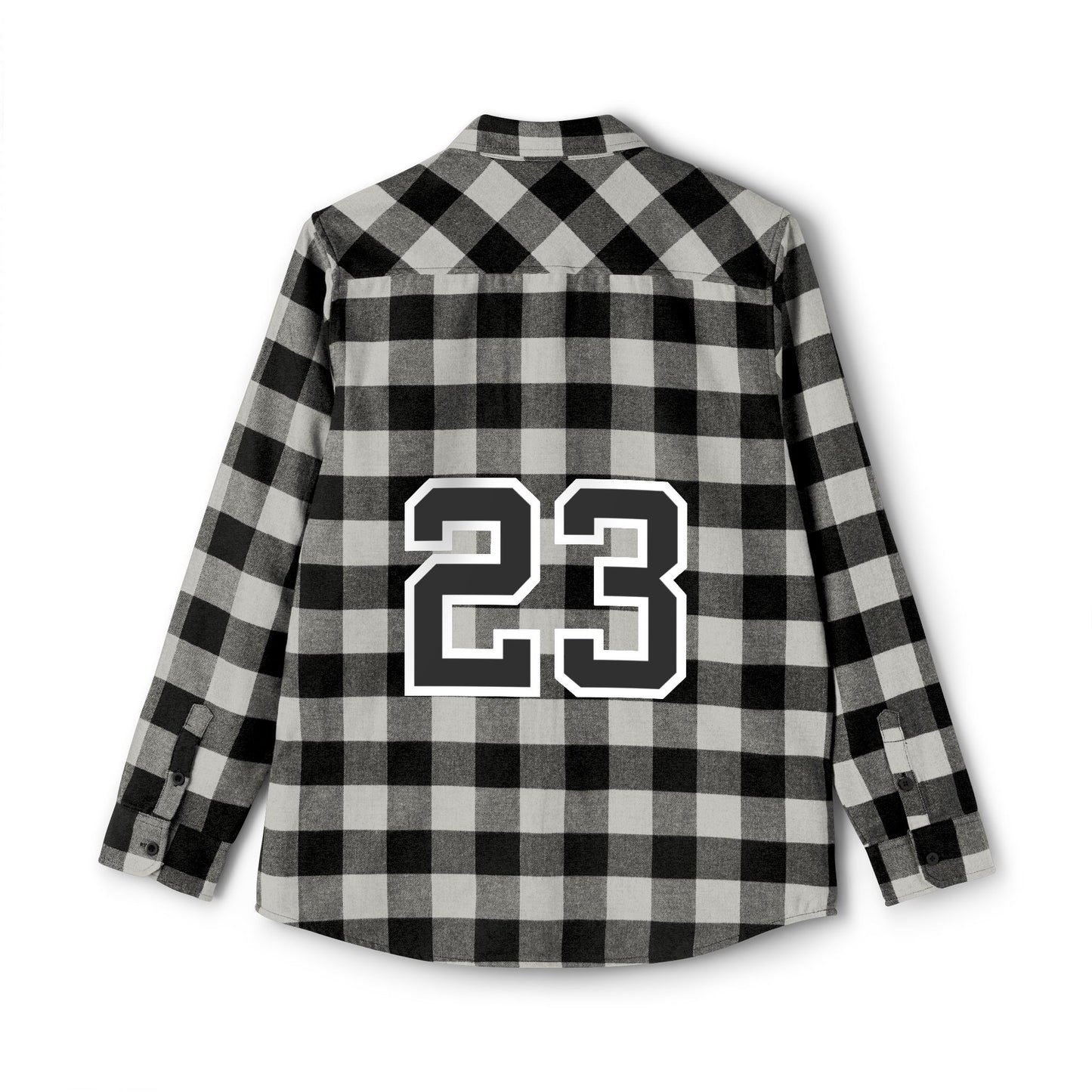 Driprime Streetwear Flannel Shirt Iconic 23 Logo (Men's)