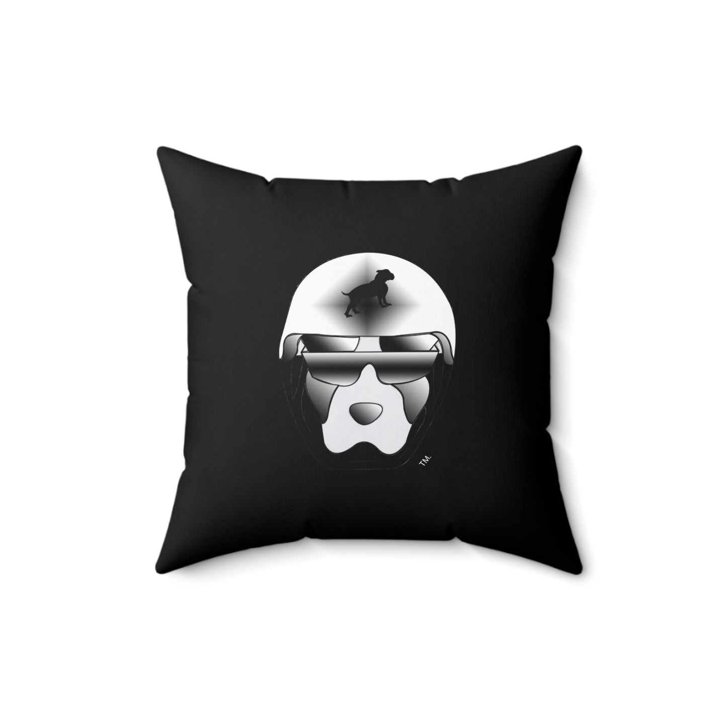 Driprime Streetwear DripDecor TM. SkateDogg TM. Polyester Square Pillow