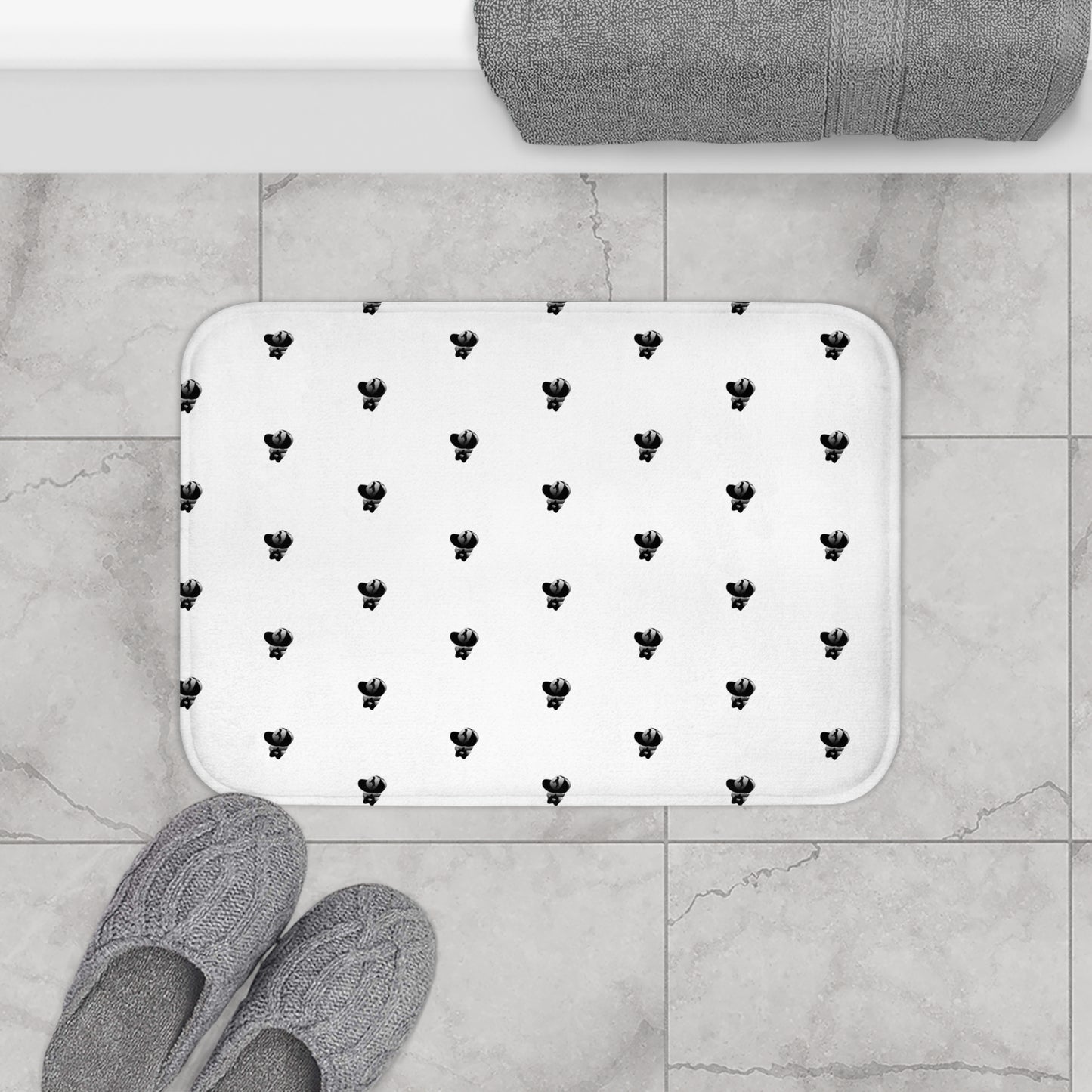 Driprime Streetwear Character DripDecor TM. Bath Mat