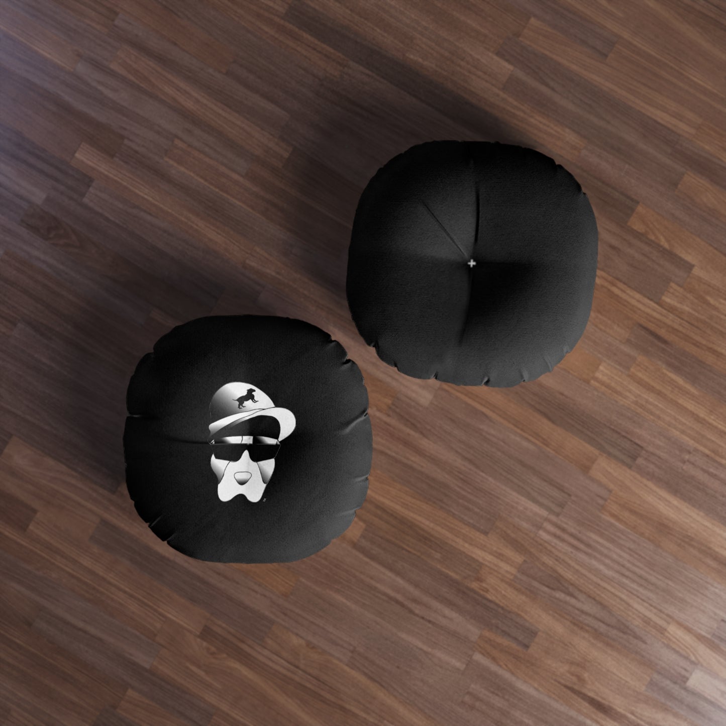 Driprime Streetwear DripDecor TM. Round Tufted Floor Pillow