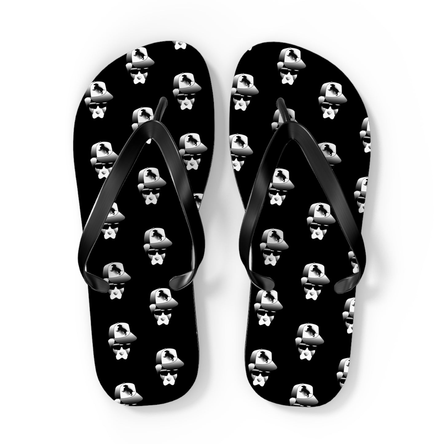 Driprime Streetwear Character Flip Flops (Men's)