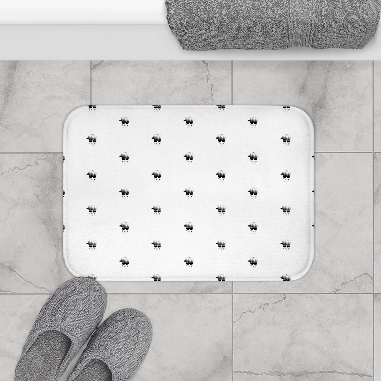 Driprime Streetwear Character DripDecor TM. Bath Mat