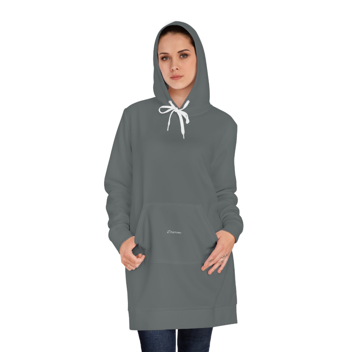 Driprime Streetwear Double D TM. Hoodie Dress (Women's)