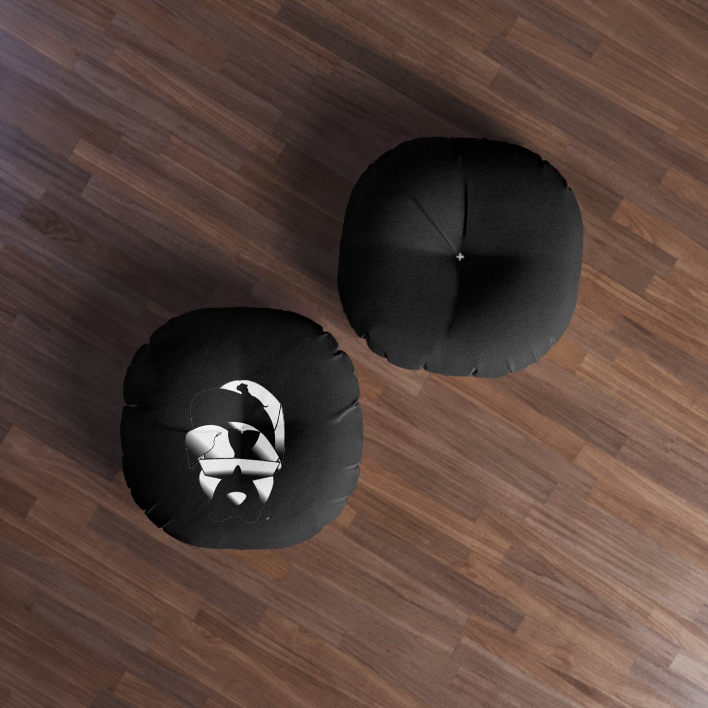 Driprime Streetwear DripDecor TM. Round Tufted Floor Pillow