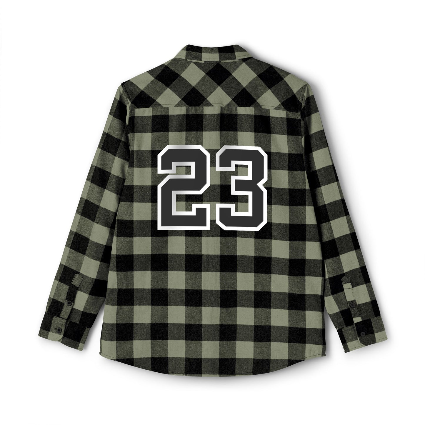 Driprime Streetwear Flannel Shirt Iconic 23 Logo (Men's)