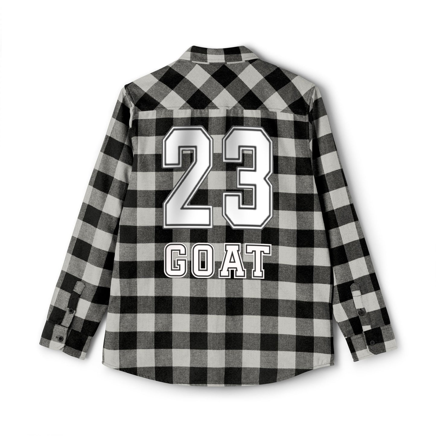 Driprime Streetwear Flannel Shirt Iconic 23 GOAT (Men's)