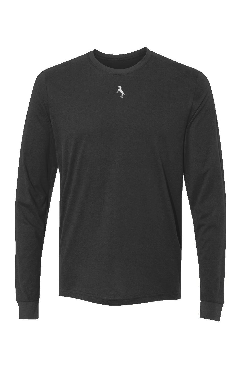 Sueded Long Sleeve Crew