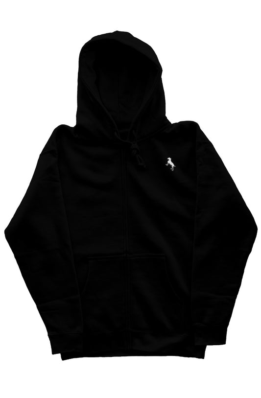 independent zip hoody