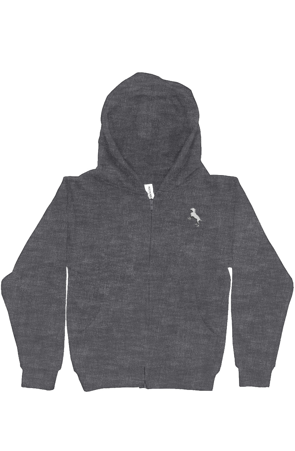 Youth Midweight Hooded Full-Zip Sweatshirt