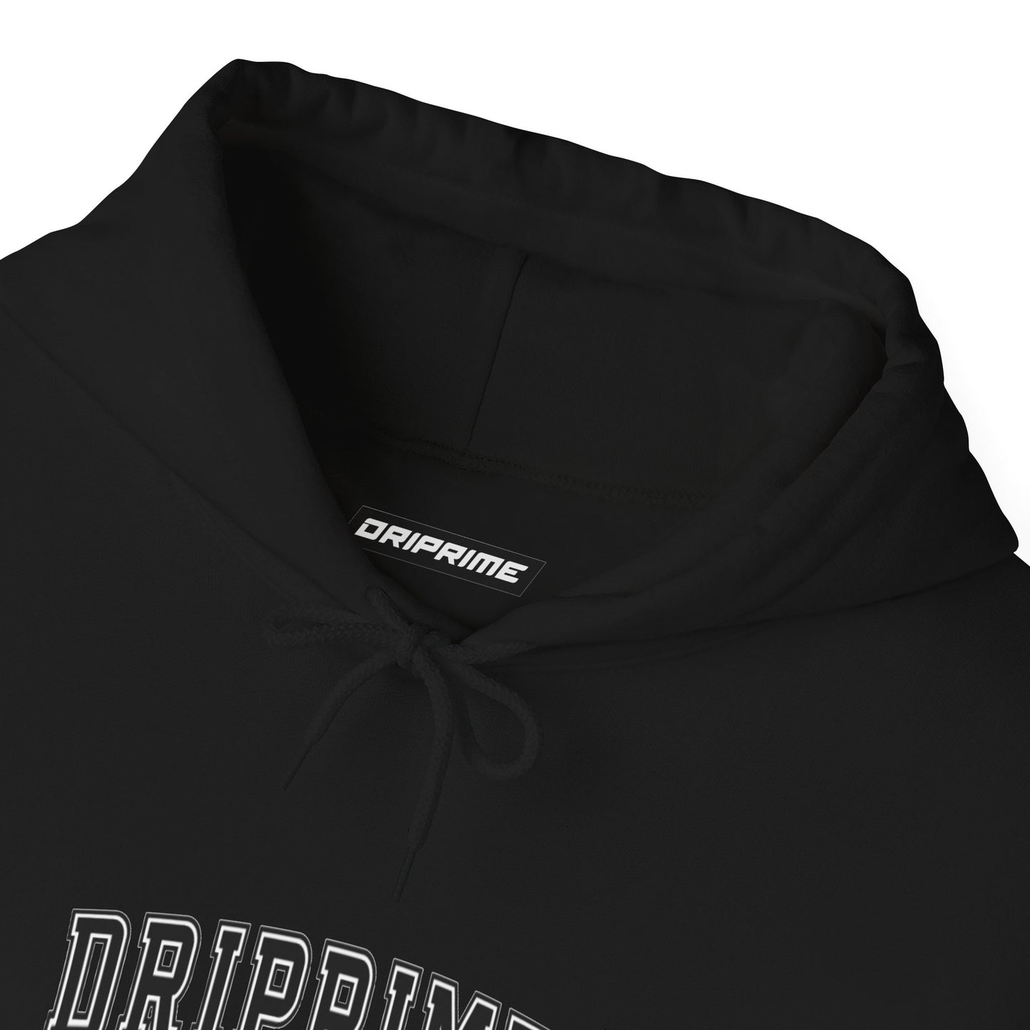 Driprime Streetwear Curve Logo Hoodie (Men's)