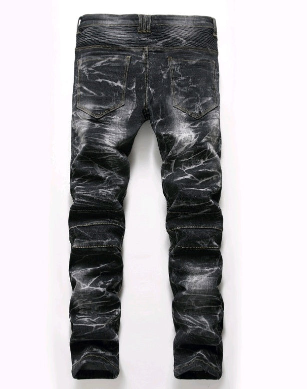 Driprime Streetwear Skinny Straight Jeans (Men's)