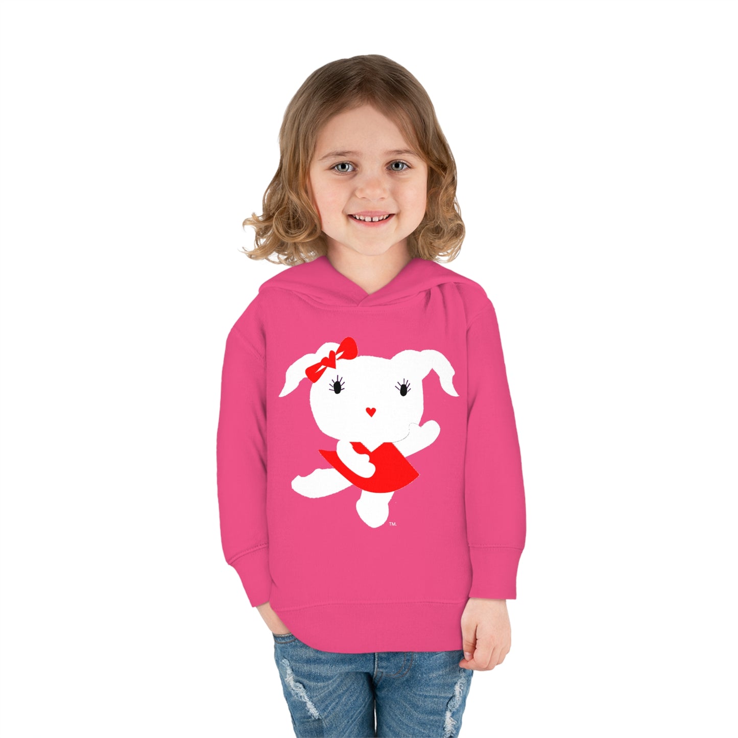 Driprime Toddler Cutie Pie TM. Character Fleece Hoodie (Girls)