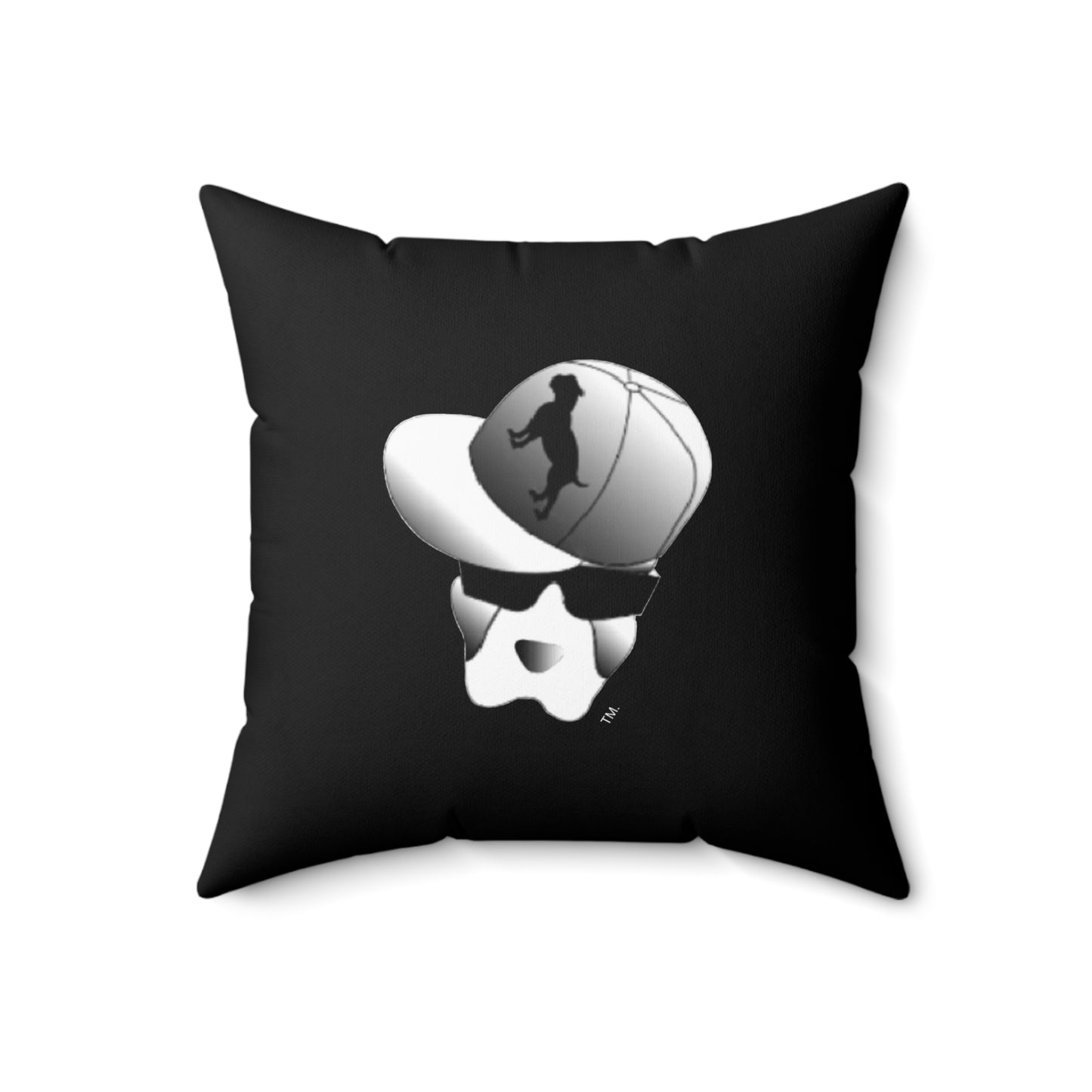 Driprime Streetwear Character DripDecor TM. Polyester Square Pillow