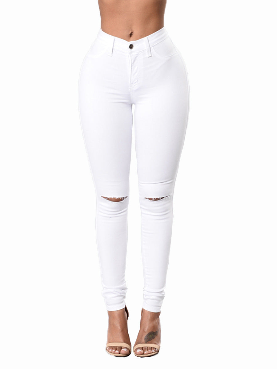 Driprime DimePiece TM. Ripped Pencil Skinny Jeans (Women's)