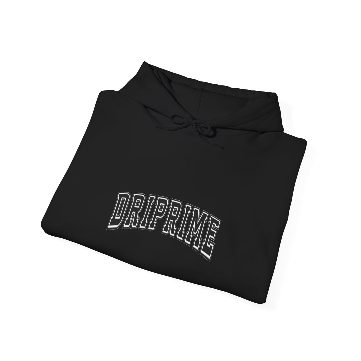 Driprime Streetwear Curve Logo Hoodie (Men's)