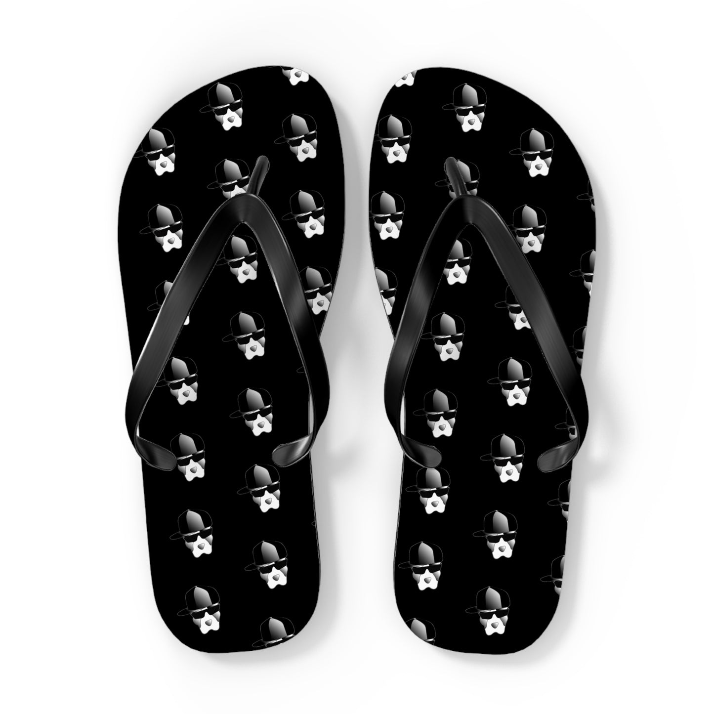 Driprime Streetwear Character Flip Flops (Men's)