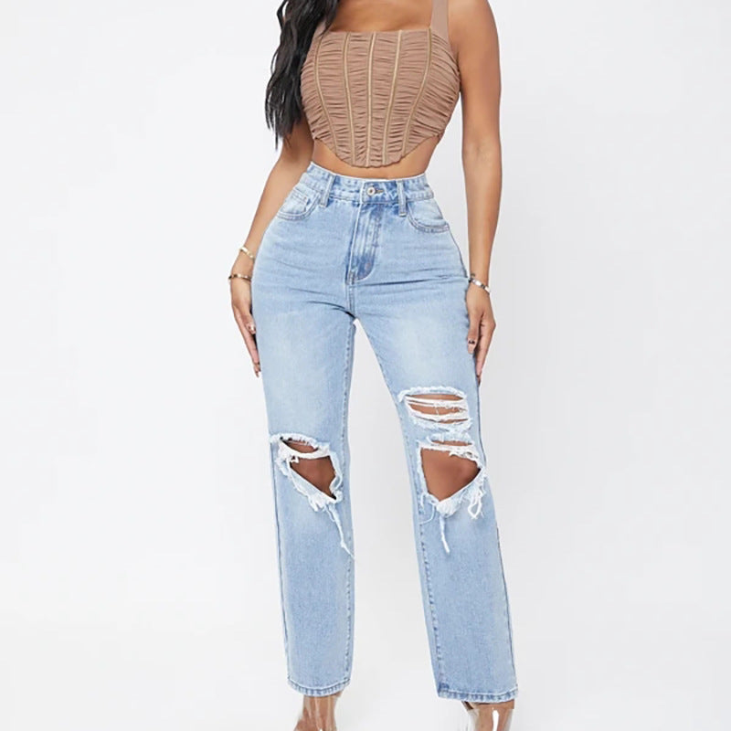 Driprime SnatchWaist TM. High Waisted Skinny Jeans (Women's)