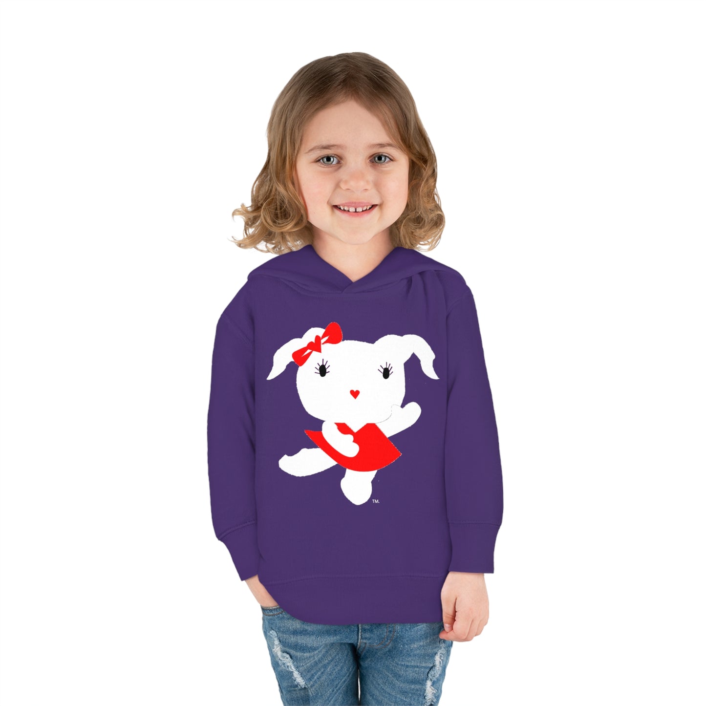 Driprime Toddler Cutie Pie TM. Character Fleece Hoodie (Girls)