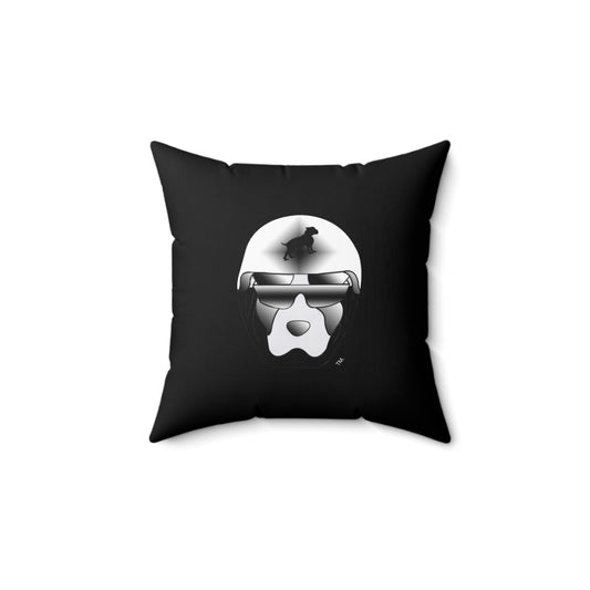 Driprime Streetwear DripDecor TM. SkateDogg TM. Polyester Square Pillow