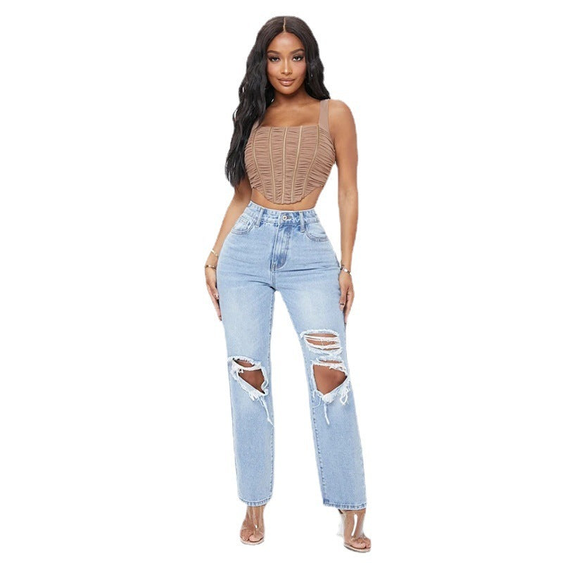 Driprime SnatchWaist TM. High Waisted Skinny Jeans (Women's)