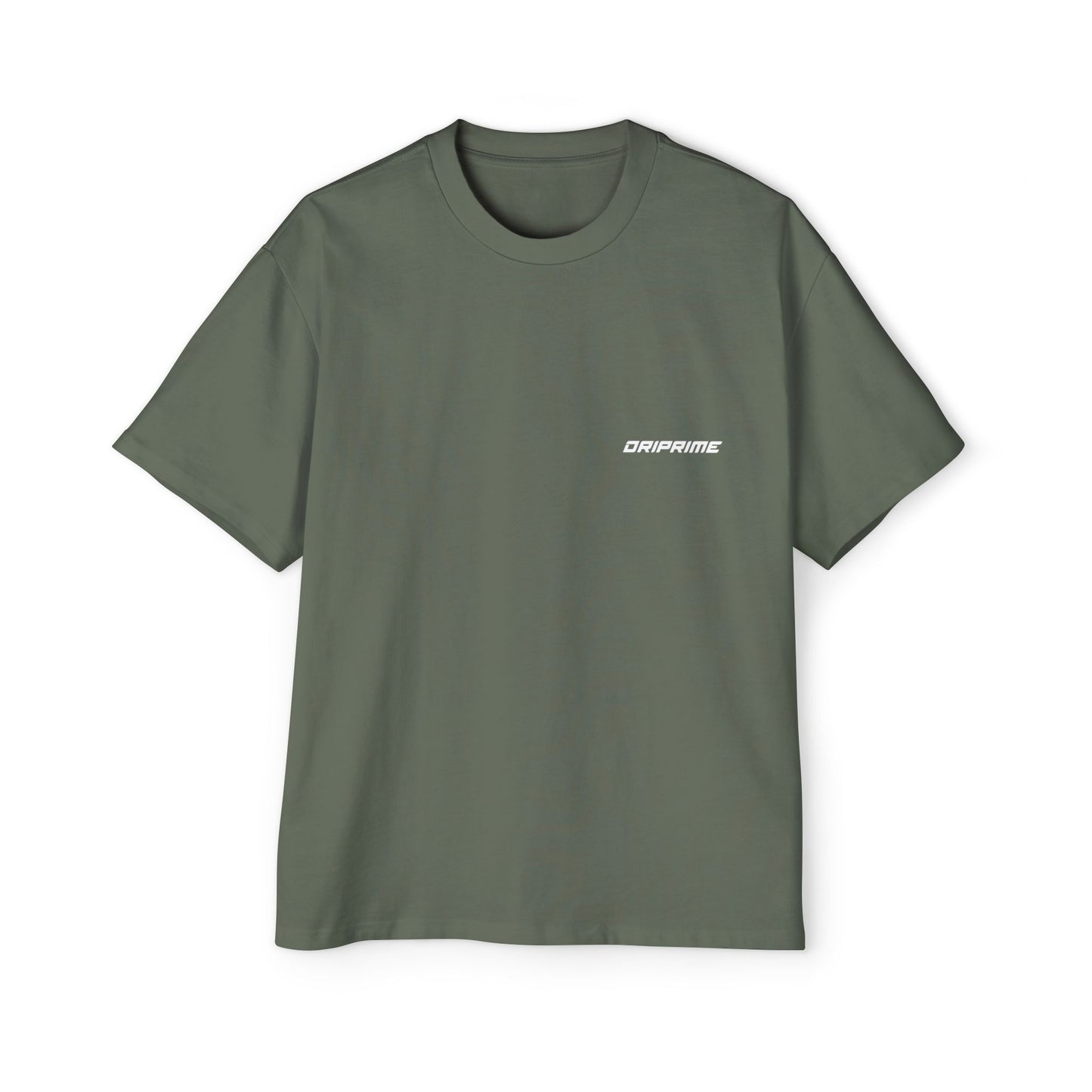 Driprime Streetwear Slant Logo TM. Oversized T-Shirt (Men's)