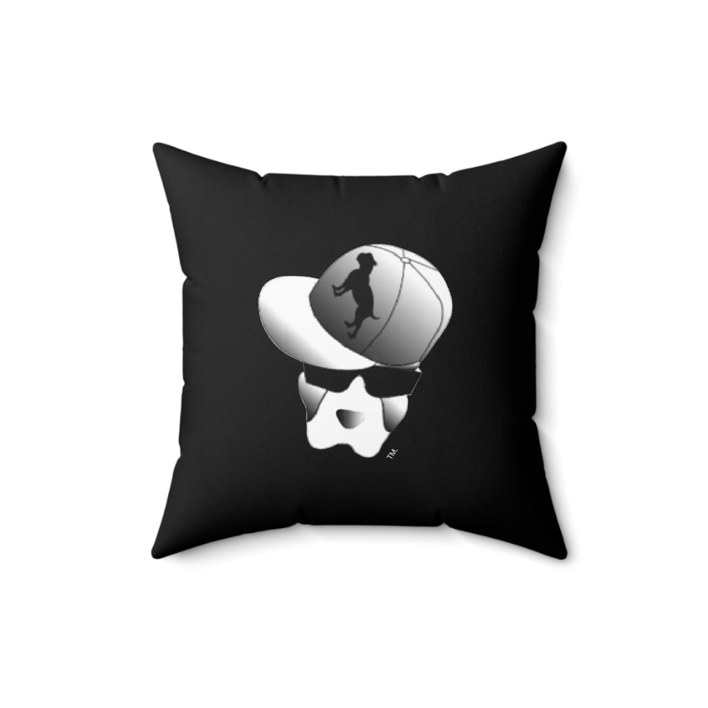 Driprime Streetwear Character DripDecor TM. Polyester Square Pillow