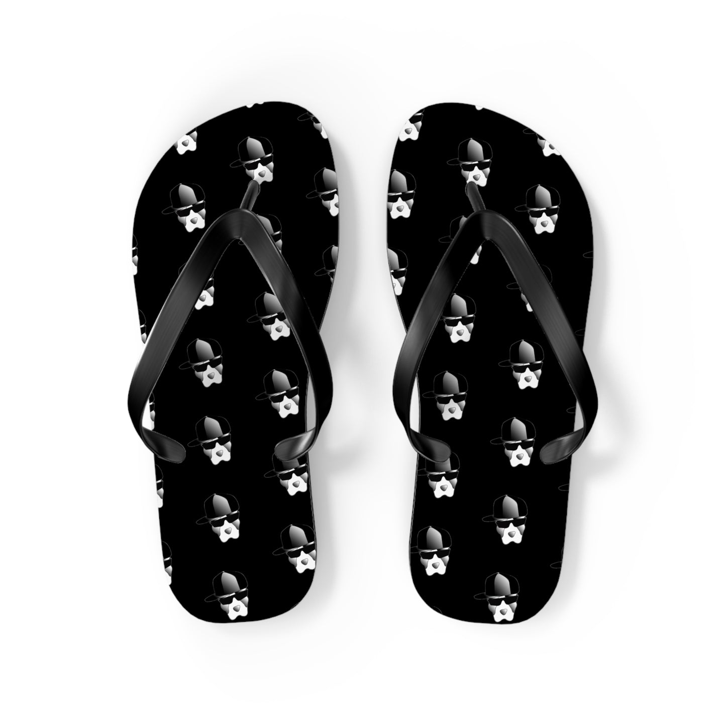 Driprime Streetwear Character Flip Flops (Men's)