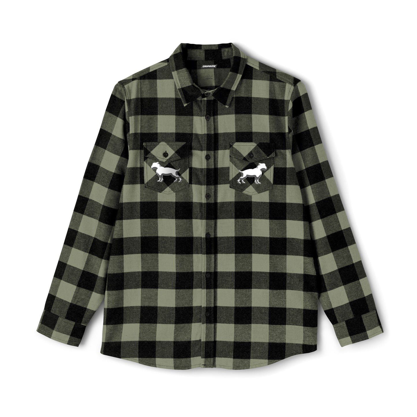 Driprime Streetwear Iconic Double Dog TM. Flannel Shirt (Men's)