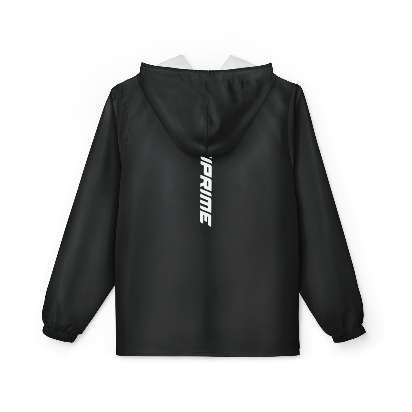 Driprime Streetwear Slant Logo TM. Windbreaker Hoodie (Men's)