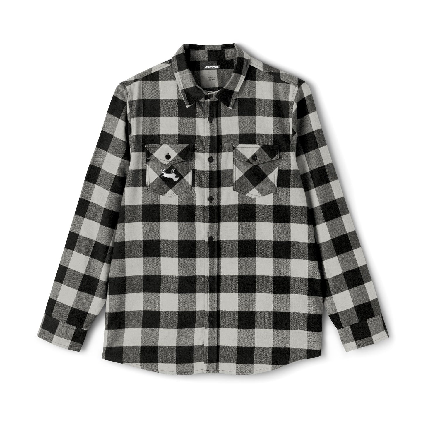 Driprime Streetwear Iconic Dog TM. Flannel Shirt (Men's)