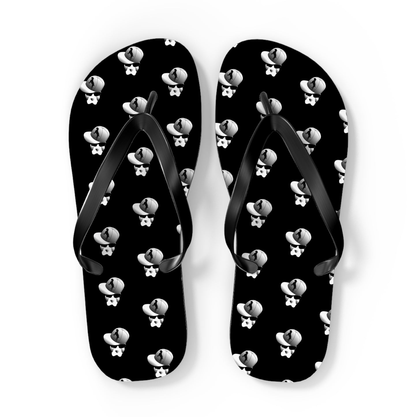 Driprime Streetwear Character Flip Flops (Men's)