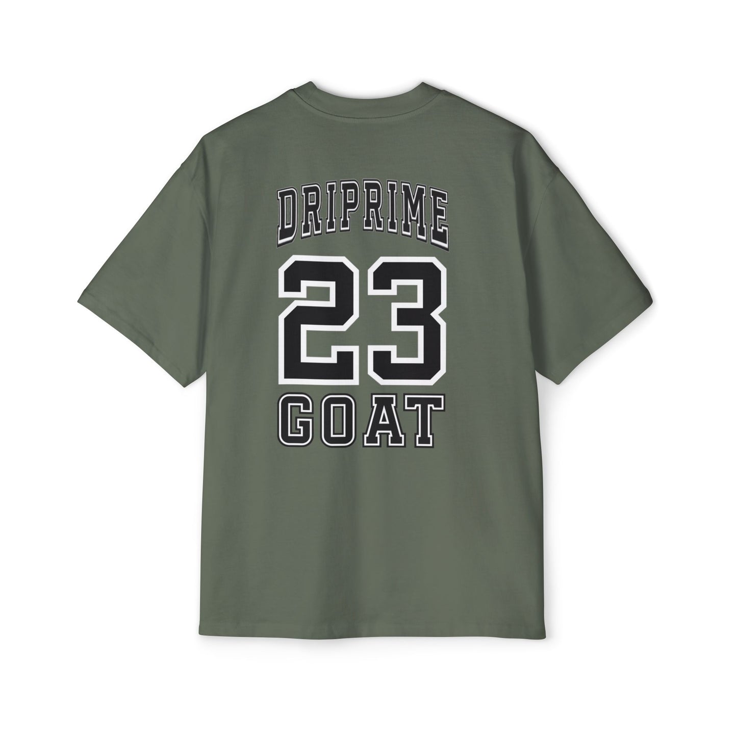 Driprime Streetwear Oversized Boxy T-Shirt 23 Goat (Men's)