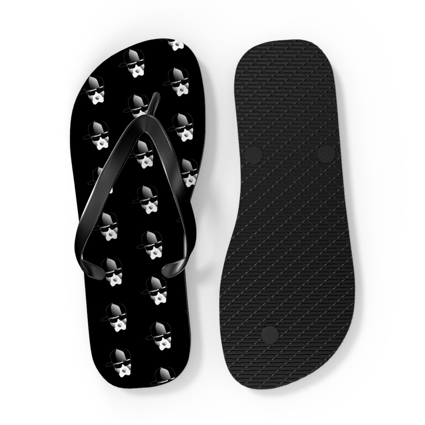 Driprime Streetwear Character Flip Flops (Men's)