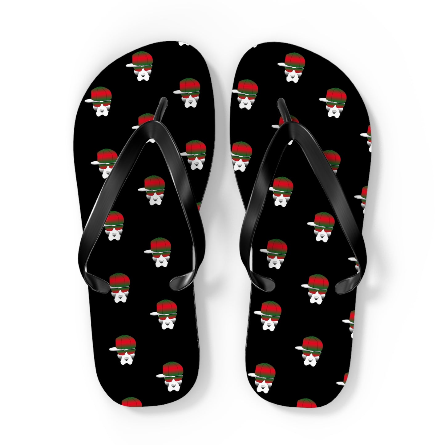 Driprime Streetwear Character Flip Flops (Men's)