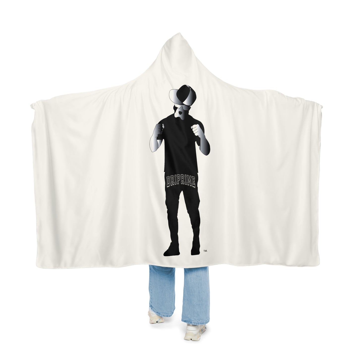 Driprime Streetwear Character TM. Hoodie Blanket (Men's)