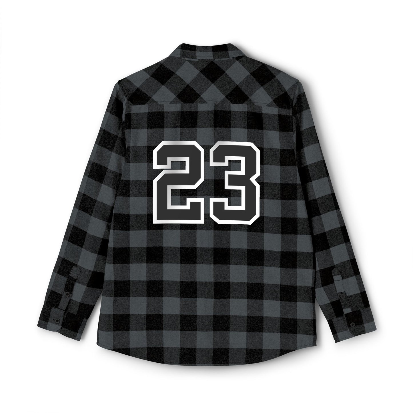 Driprime Streetwear Flannel Shirt Iconic 23 Logo (Men's)