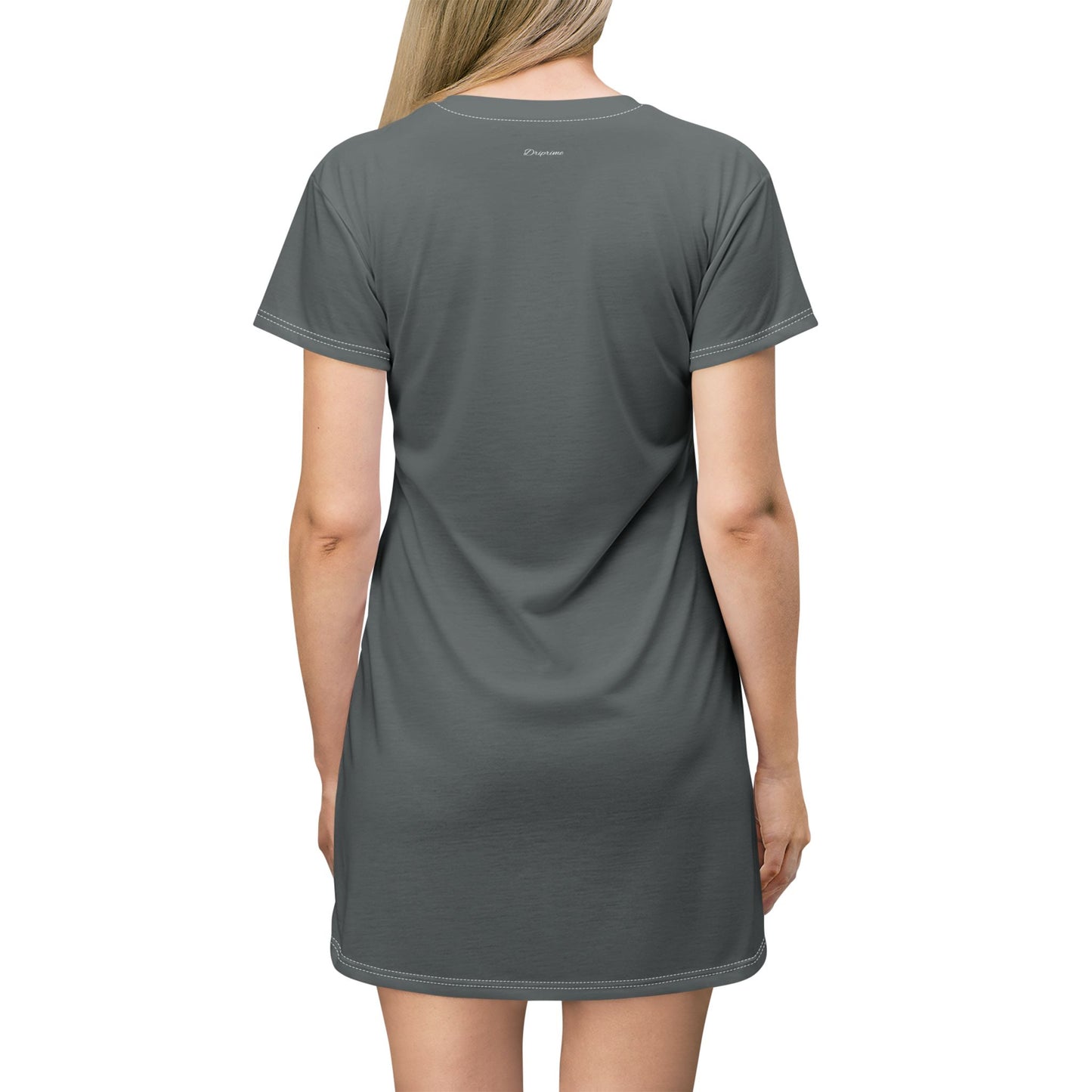 Driprime Streetwear Cursive Logo TM. T-Shirt Dress (Women's)