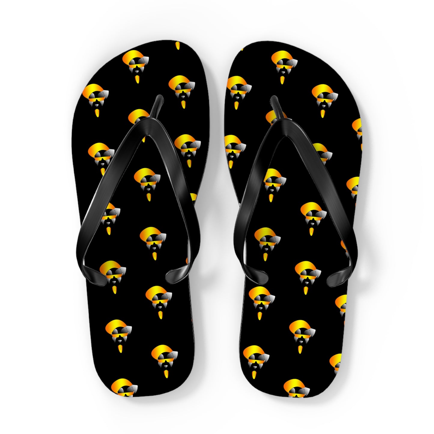 Driprime Streetwear Character Flip Flops (Men's)