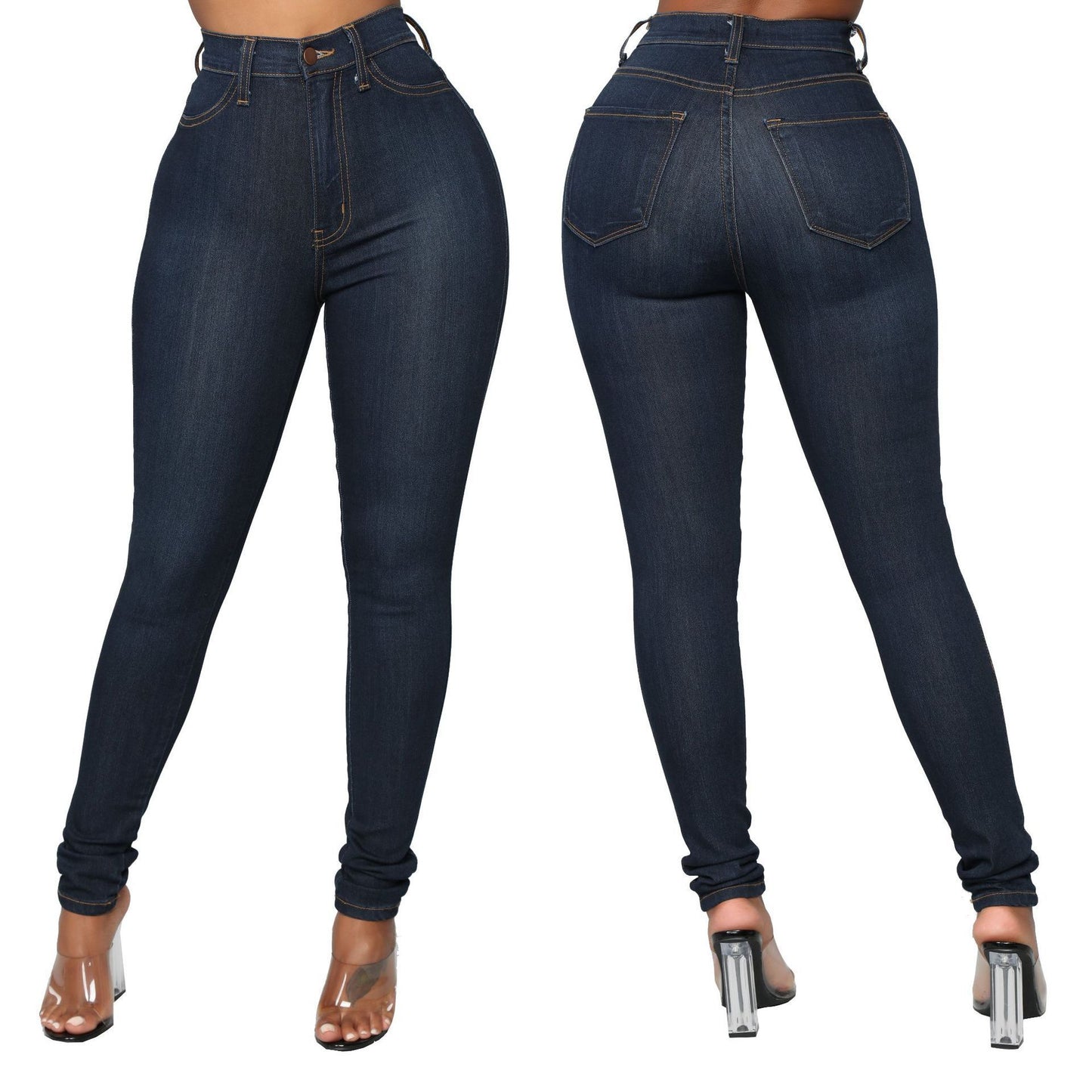 Driprime Bootaylicious TM. High Waisted Skinny Jeans (Women's)