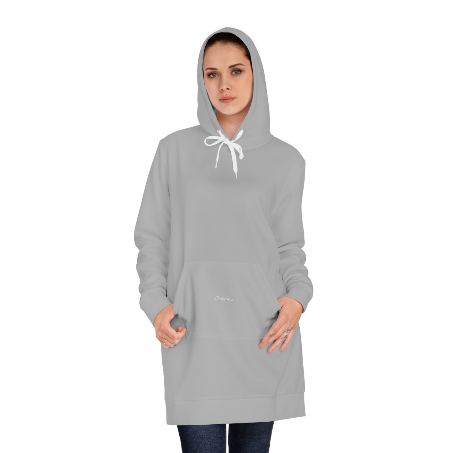 Driprime Streetwear Double D TM. Hoodie Dress (Women's)