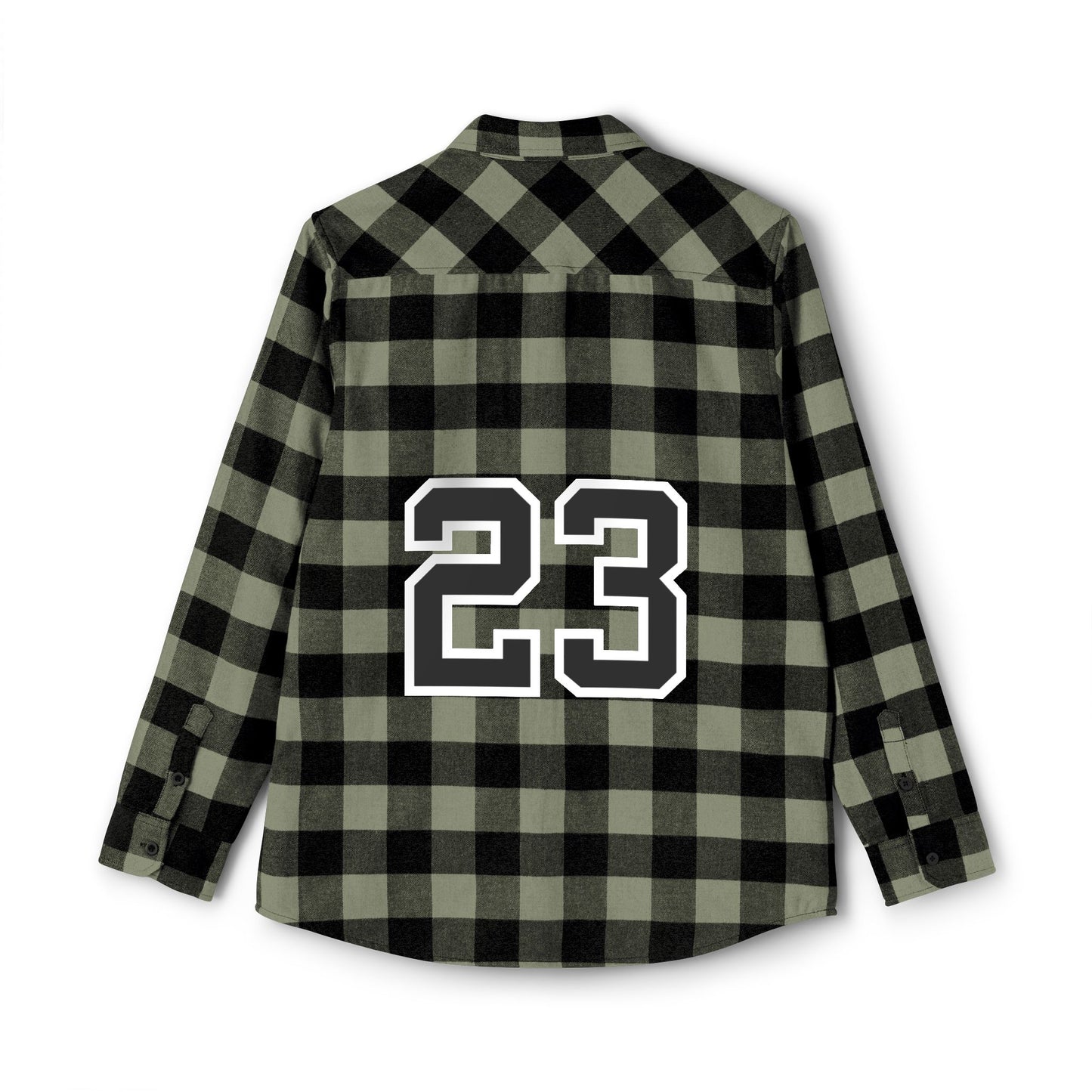 Driprime Streetwear Flannel Shirt Iconic 23 Logo (Men's)